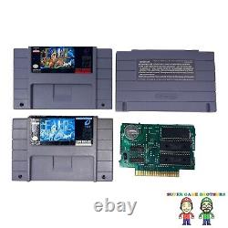 100% Authentic E. V. O. Search for Eden (Super Nintendo SNES) Cartridge & Case EVO