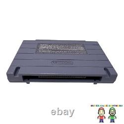 100% Authentic E. V. O. Search for Eden (Super Nintendo SNES) Cartridge & Case EVO