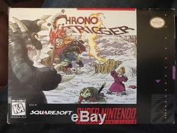 100% CIB, Original Chrono Trigger For Super Nintendo (SNES) Authentic