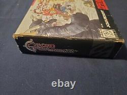 100% Complete! CIB Chrono Trigger (Super Nintendo, SNES) Inserts and Reg Card