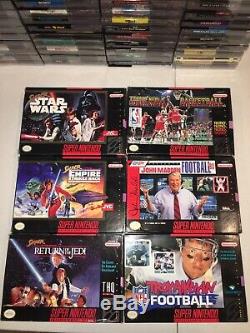 100+ Nintendo NES Super Nintendo SNES N64 Nintendo Games Lot & Consoles