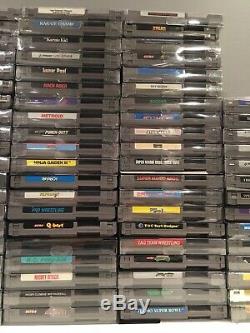 100+ Nintendo NES Super Nintendo SNES N64 Nintendo Games Lot & Consoles