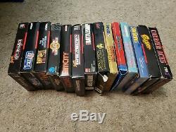 10 SNES Super Nintendo & 4 Nes Nintendo Game Box Lot