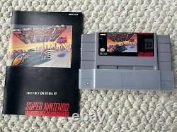 15 Super Nintendo Games with Manuals SNES F-Zero Starfox Spider-Man RoboCop MORE