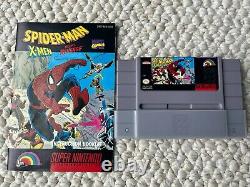 15 Super Nintendo Games with Manuals SNES F-Zero Starfox Spider-Man RoboCop MORE