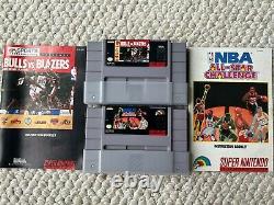 15 Super Nintendo Games with Manuals SNES F-Zero Starfox Spider-Man RoboCop MORE