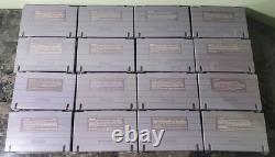 (16) Super Nintendo SNES Game Lot #6