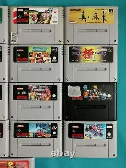 17x SUPER NINTENDO SNES GAMES. ALL TESTED & WORKING. NINTENDO. FREE UK P&P