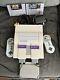 1991 Super Nintendo Snes Sns-001 Console W All Accessories, 2 Games, Cleaner