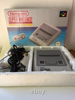 1992 Super Nintendo SNES Console HK Model SNSP-S-CD-HKV Mint Condition