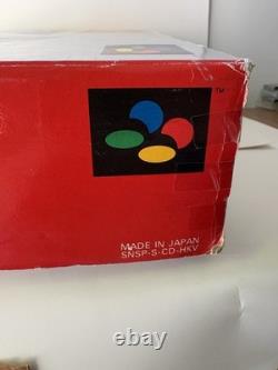 1992 Super Nintendo SNES Console HK Model SNSP-S-CD-HKV Mint Condition