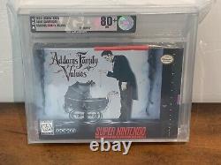 1995 Addams Family Values Super Nintendo New Sealed Graded VGA 80+ SNES