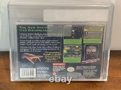 1995 Addams Family Values Super Nintendo New Sealed Graded VGA 80+ SNES