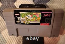 1995 Boogerman A Pick and Flick Adventure SNES Super Nintendo cartridge RARE