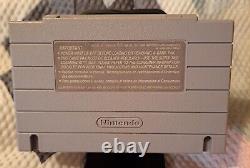1995 Boogerman A Pick and Flick Adventure SNES Super Nintendo cartridge RARE