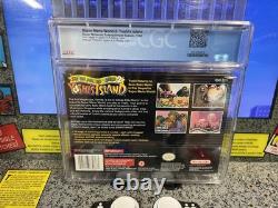 1995 SNES Super Mario World 2 Yoshi's Island Graded CGC 9.4 CIB with 9.8 Cart