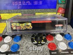 1995 SNES Super Mario World 2 Yoshi's Island Graded CGC 9.4 CIB with 9.8 Cart