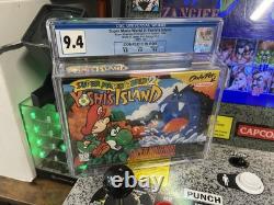 1995 SNES Super Mario World 2 Yoshi's Island Graded CGC 9.4 CIB with 9.8 Cart