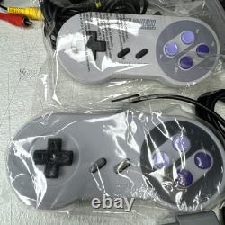 1CHIP Super Nintendo SNES Console /2 Controllers, Power, AV Cables, 2 Games