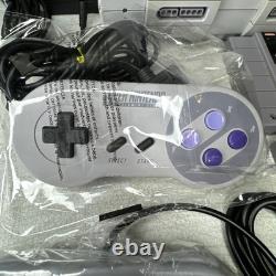 1CHIP Super Nintendo SNES Console /2 Controllers, Power, AV Cables, 2 Games