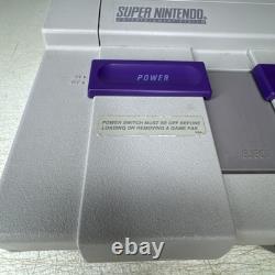 1CHIP Super Nintendo SNES Console /2 Controllers, Power, AV Cables, 2 Games