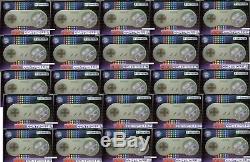 25 LOT NEW SNES CONTROLLERS WITH BOX For SUPER NINTENDO