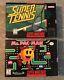 2-cib Snes Cib Video Games Ms. Pac-man & Super Tennis -super Nintendo- Like N