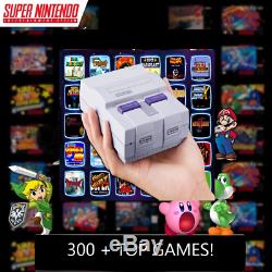 300+ Games Super Nintendo Classic SNES Console Mini Edition Entertainment System