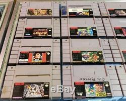 36 Super Nintendo SNES Games Lot (Mario, Yoshi, Starfox, etc.)