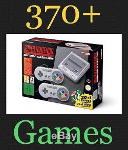 370+ Games SNES Classic Mini Super Nintendo Entertainment System