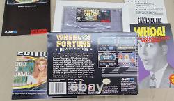 4 Lot Super Nintendo SNES Wheel of Fortune Vegas Stakes Caesars Palace Games