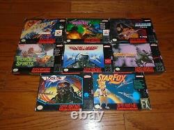 8 SNES Shmup Shoot-em-up games Axelay Un Squadron Choplifter III Super Nintendo