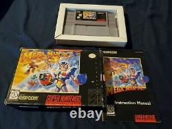 AMAZING! COMPLETE WITH MANUAL! Mega Man X3 SNES Super Nintendo CIB