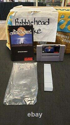 AUTHENTIC ACTRAISER SUPER NINTENDO SNES VIDEO GAME LOOSE With MANUAL