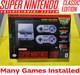Authentic Super Nintendo Snes Classic Hacked Modded Brand New