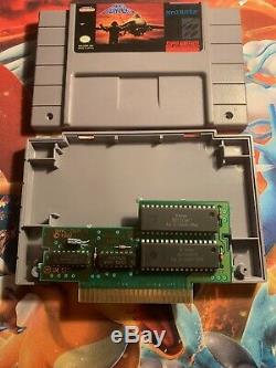 AeroFighters (Super Nintendo, SNES) Game Cart Only -100% Authentic Aero Fighters
