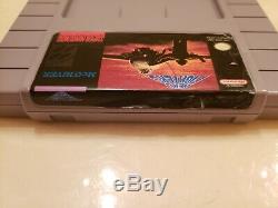 Aero Fighters + Hagane The Final Conflict Snes Genuine Tested Super Nintendo