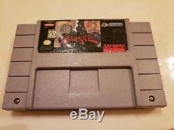 Aero Fighters + Hagane The Final Conflict Snes Genuine Tested Super Nintendo