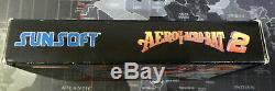Aero the Acro-Bat 2 Snes Super Nintendo Pal FAH Komplett CIB RARE