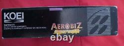 Aerobiz Supersonic CIB With Inserts Missing Poster KOEI Snes Super Nintendo 1995