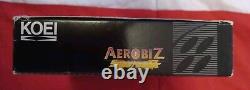 Aerobiz Supersonic CIB With Inserts Missing Poster KOEI Snes Super Nintendo 1995