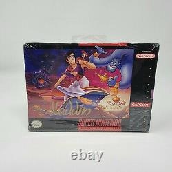 Aladdin Super Nintendo Entertainment System SNES Brand New Sealed