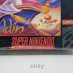 Aladdin Super Nintendo Entertainment System SNES Brand New Sealed