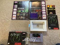 Alien 3 (Super Nintendo SNES) Complete CIB with Ads