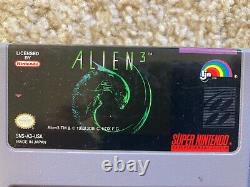 Alien 3 (Super Nintendo SNES) Complete CIB with Ads