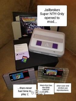 Analogue Super NT, SNES, Playstation 1, Nintendo, System Lot, Mario