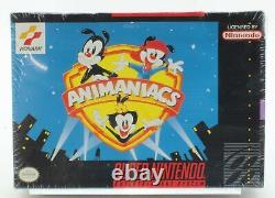 Animaniacs Super Nintendo SNES Sealed H Overlap 1994