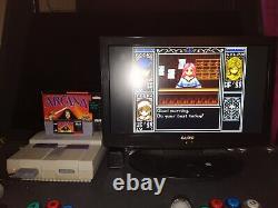 Arcana Super Nintendo SNES Complete in Really Nice Box CIB Tested, Working Saves