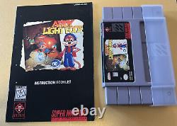 Ardy Lightfoot Super Nintendo SNES Game 1994 with Instruction Booklet Authentic