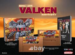 Assault Suits Valken (new Masaya Cybernator) Collector S Edition Super Nintendo